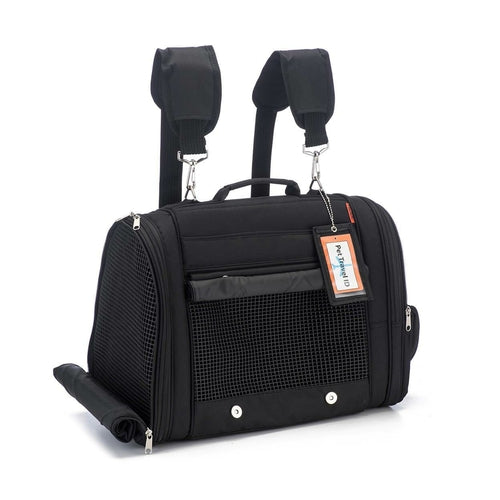 358 Hideaway™ Backpack Pet Carrier for Cats & Small Dogs - Durable Ventilated Travel Bag