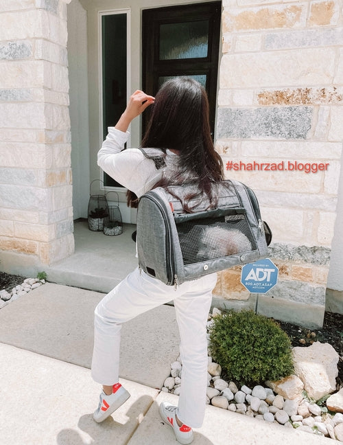358 Hideaway™ Backpack Pet Carrier for Cats & Small Dogs - Durable Ventilated Travel Bag