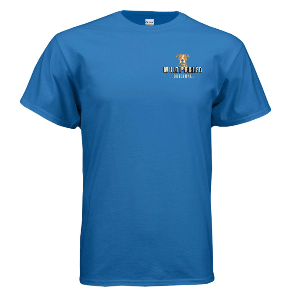 Men's Military Dog Tee - Patriotic Logo Design Shirt for Dog Lovers