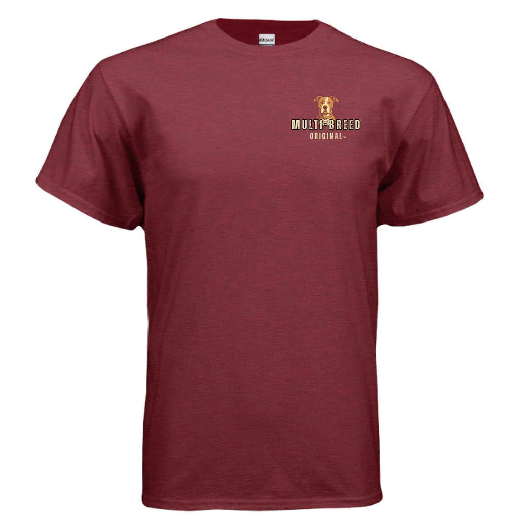 Men's Military Dog Tee - Patriotic Logo Design Shirt for Dog Lovers