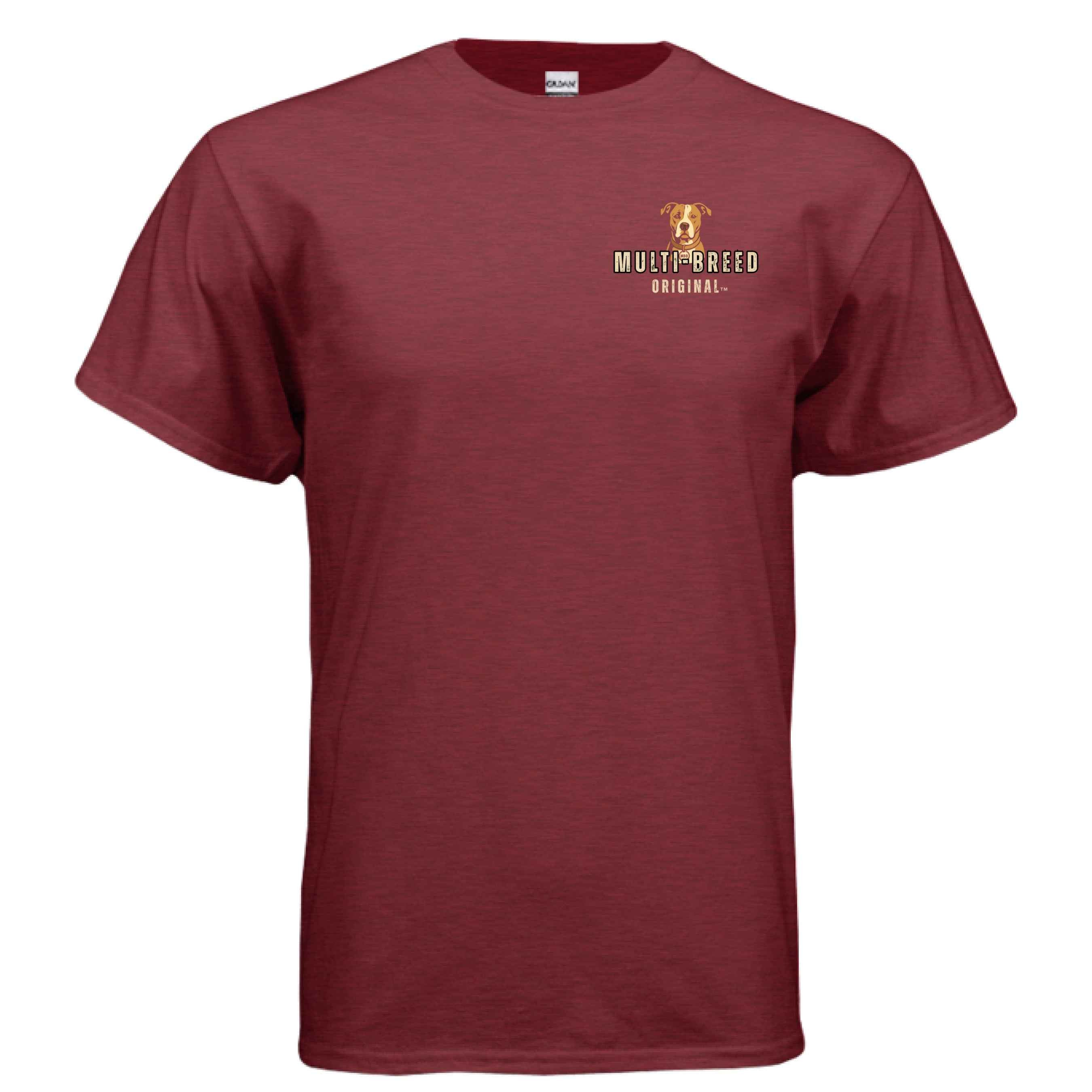 Men's Military Dog Tee - Patriotic Logo Design Shirt for Dog Lovers