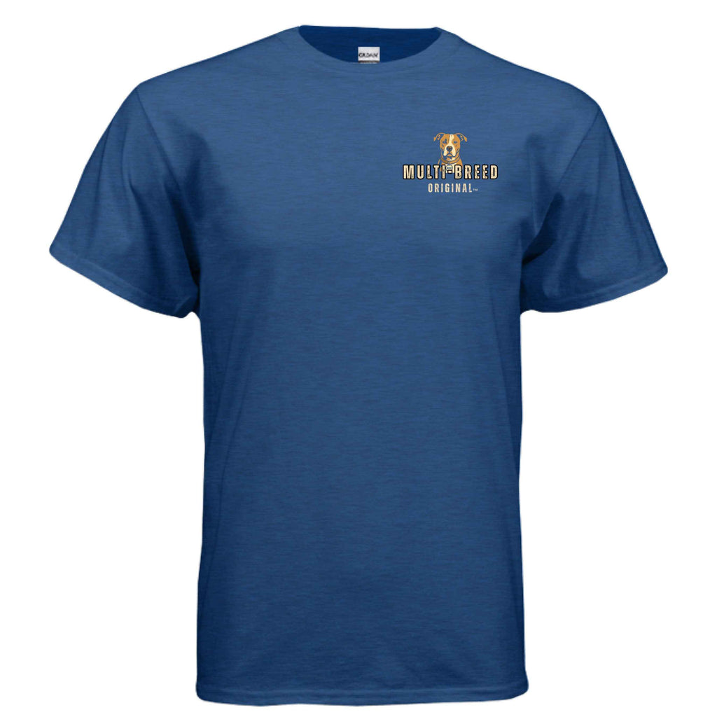 Men's Military Dog Tee - Patriotic Logo Design Shirt for Dog Lovers