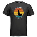 Men's Retro Dog Graphic Tee - Multi-Breed Original Colorful Dog Logo Design
