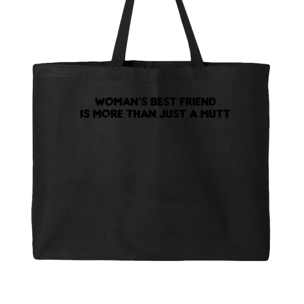 Women's Dog Lover Tote Bag - Retro Logo Paw Print Canvas Jumbo Tote for Pet Enthusiasts