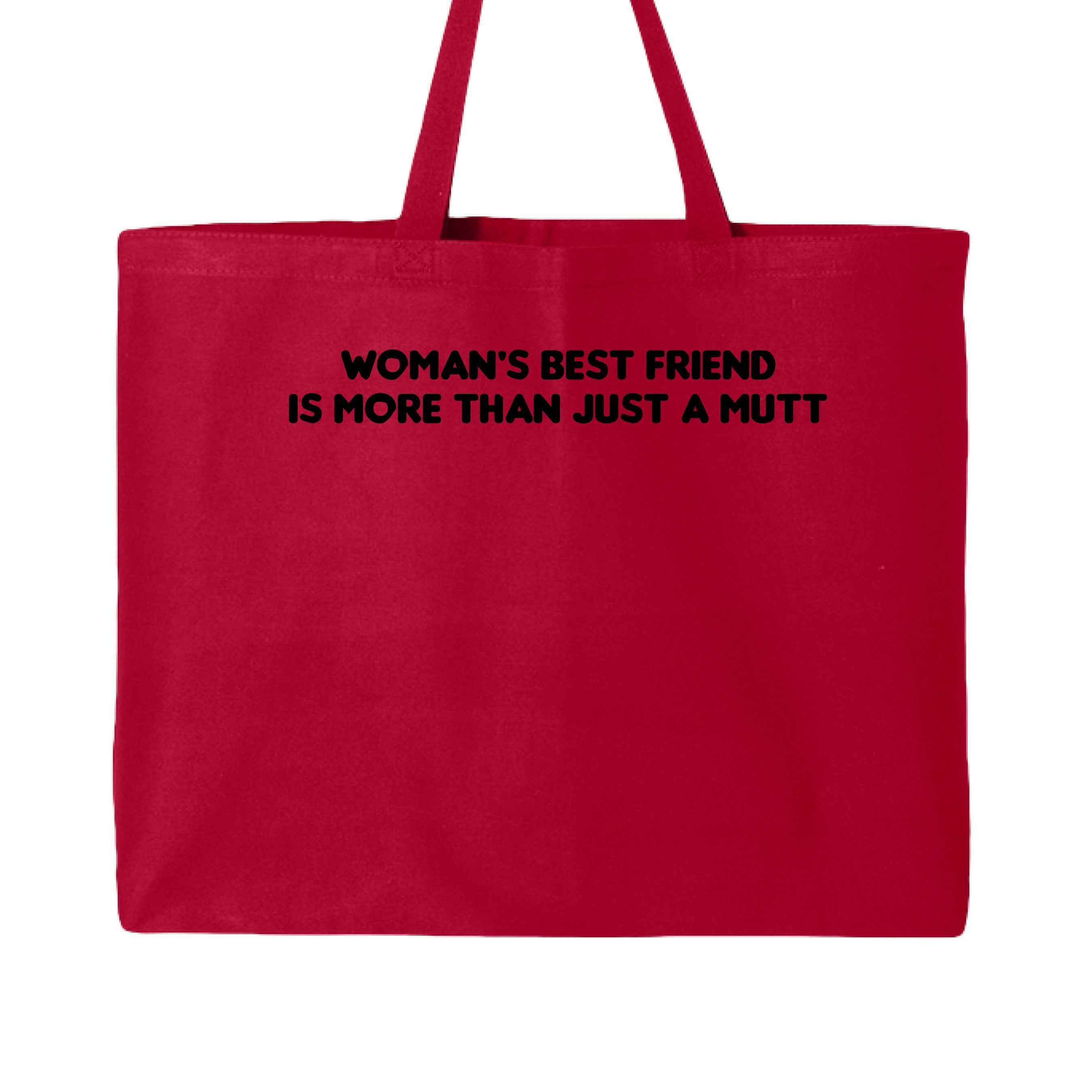Women's Dog Lover Tote Bag - Retro Logo Paw Print Canvas Jumbo Tote for Pet Enthusiasts