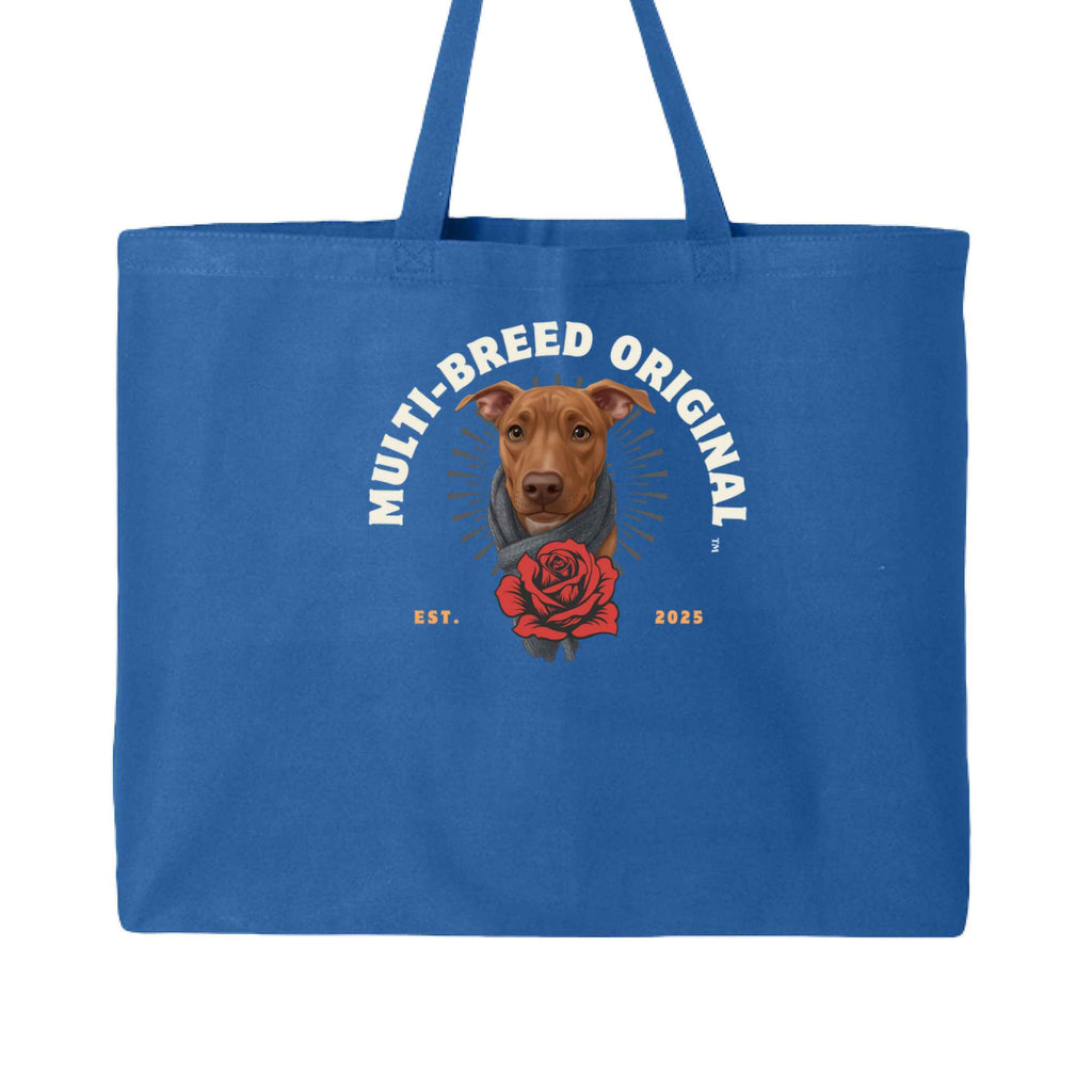 Women's Dog Lover Tote Bag - Retro Logo Paw Print Canvas Jumbo Tote for Pet Enthusiasts