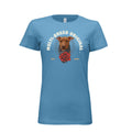 Women's Red Rose Dog Graphic Tee - Floral Design Shirt for Dog Lovers