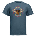 Men's Dog Graphic Tee - Retro Design Shirt with Unique Dog Logo