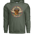 Mens Angel Dog Hoodie - Colorful Graphic Design for Dog Lovers with Angel Logo