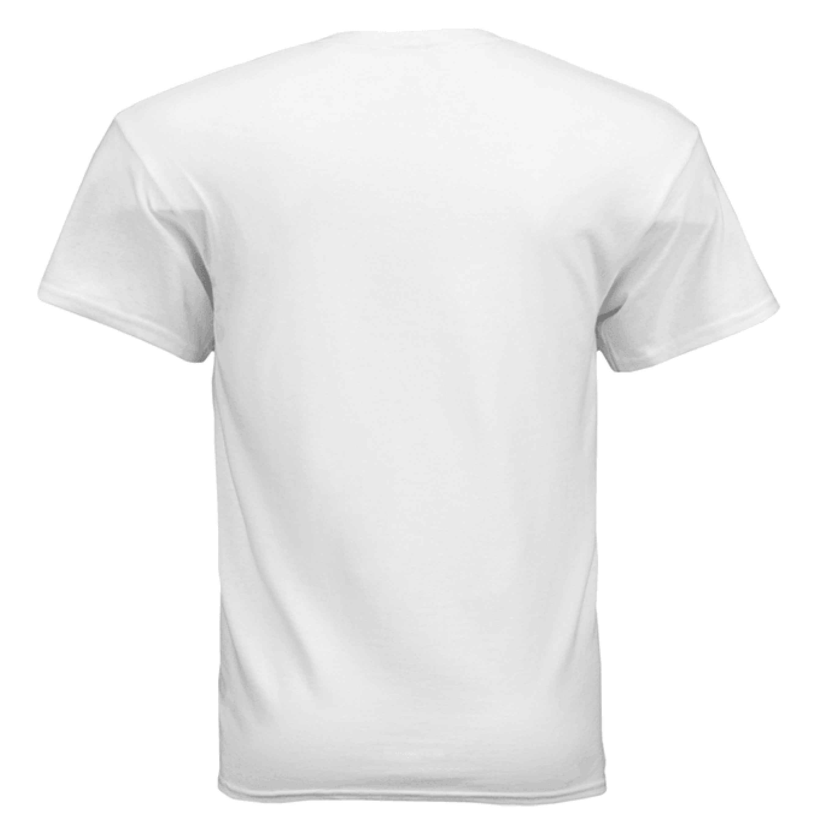 Men's Black Label Retro Graphic Tee - Colorful Dog Logo Design Shirt