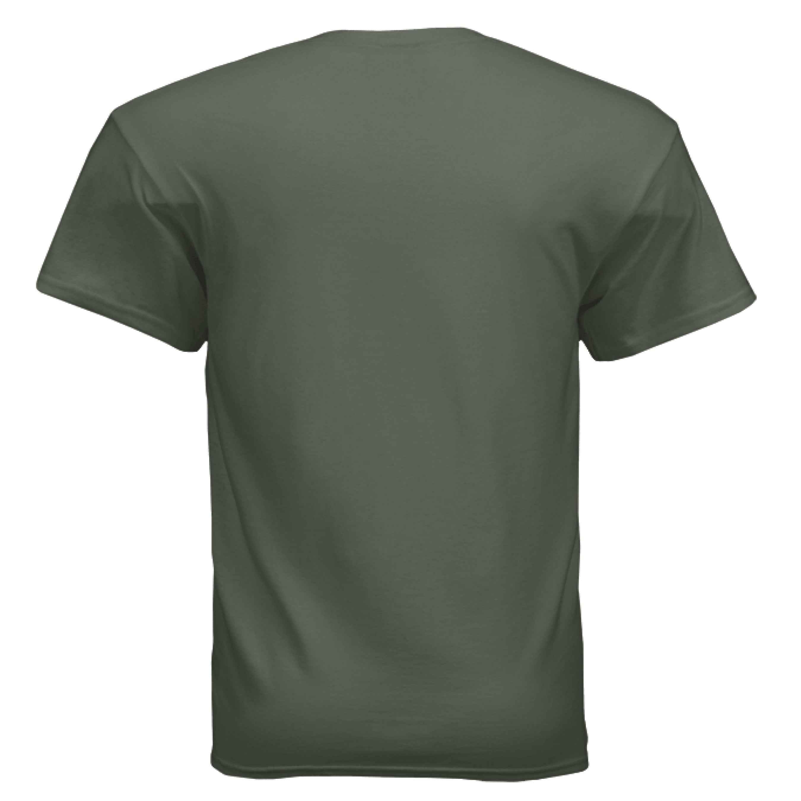 Men's Black Label Retro Graphic Tee - Colorful Dog Logo Design Shirt