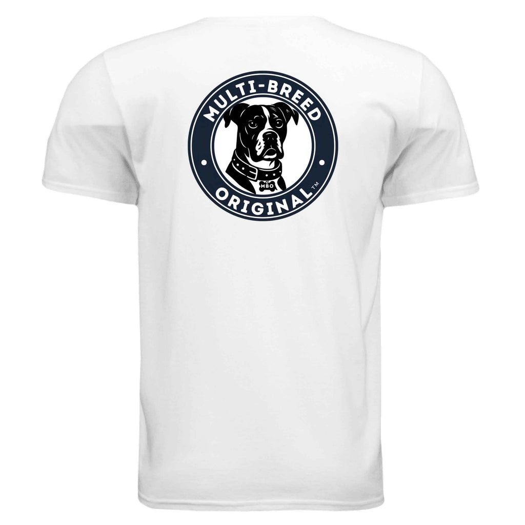 Men's Dog Graphic Tee - Big Dog Logo Design Shirt for Dog Lovers