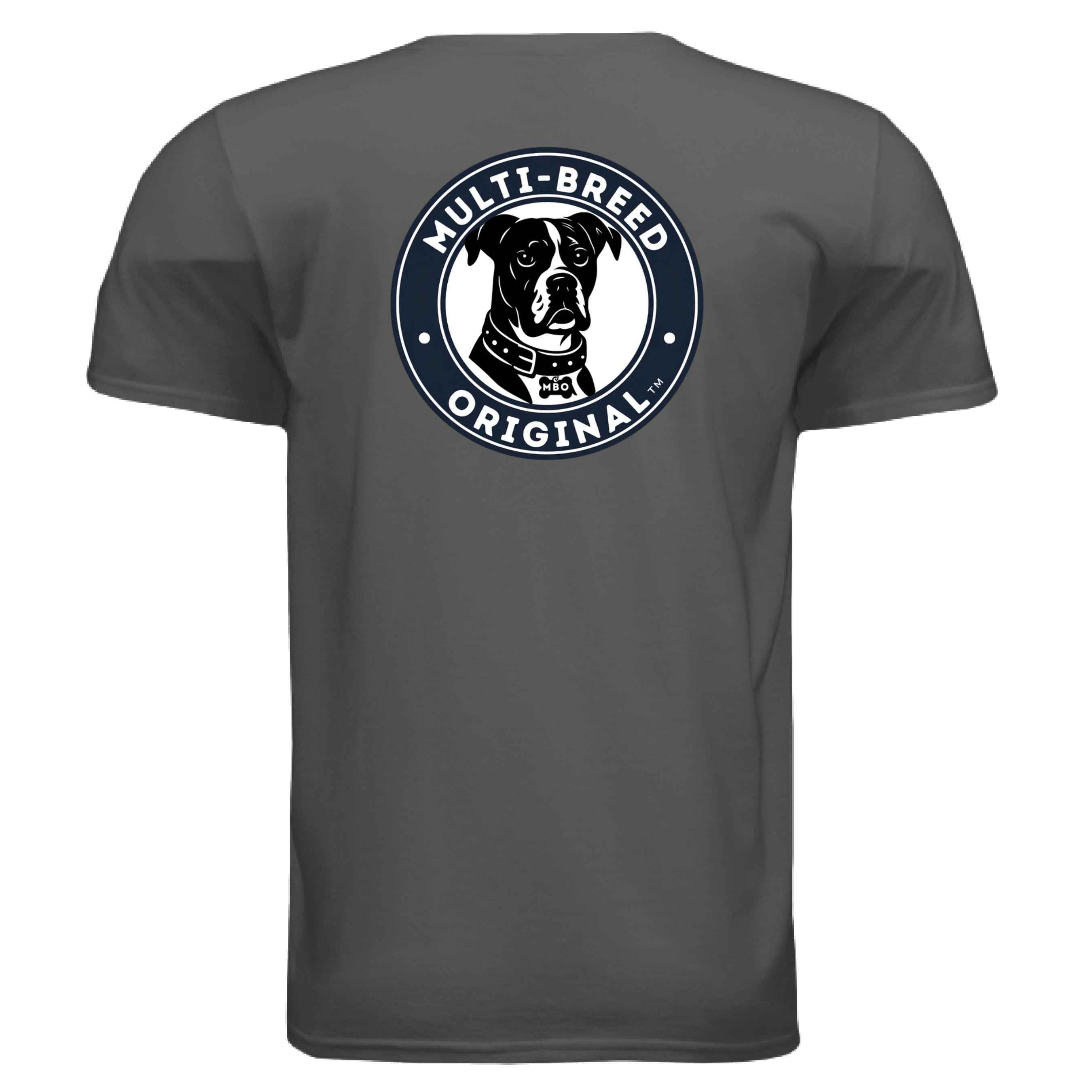 Men's Dog Graphic Tee - Big Dog Logo Design Shirt for Dog Lovers
