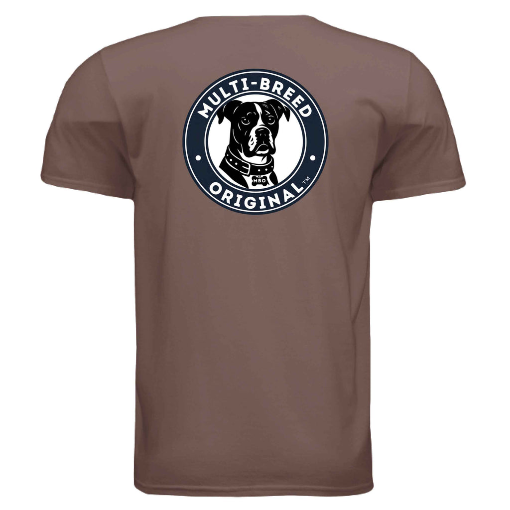 Men's Dog Graphic Tee - Big Dog Logo Design Shirt for Dog Lovers