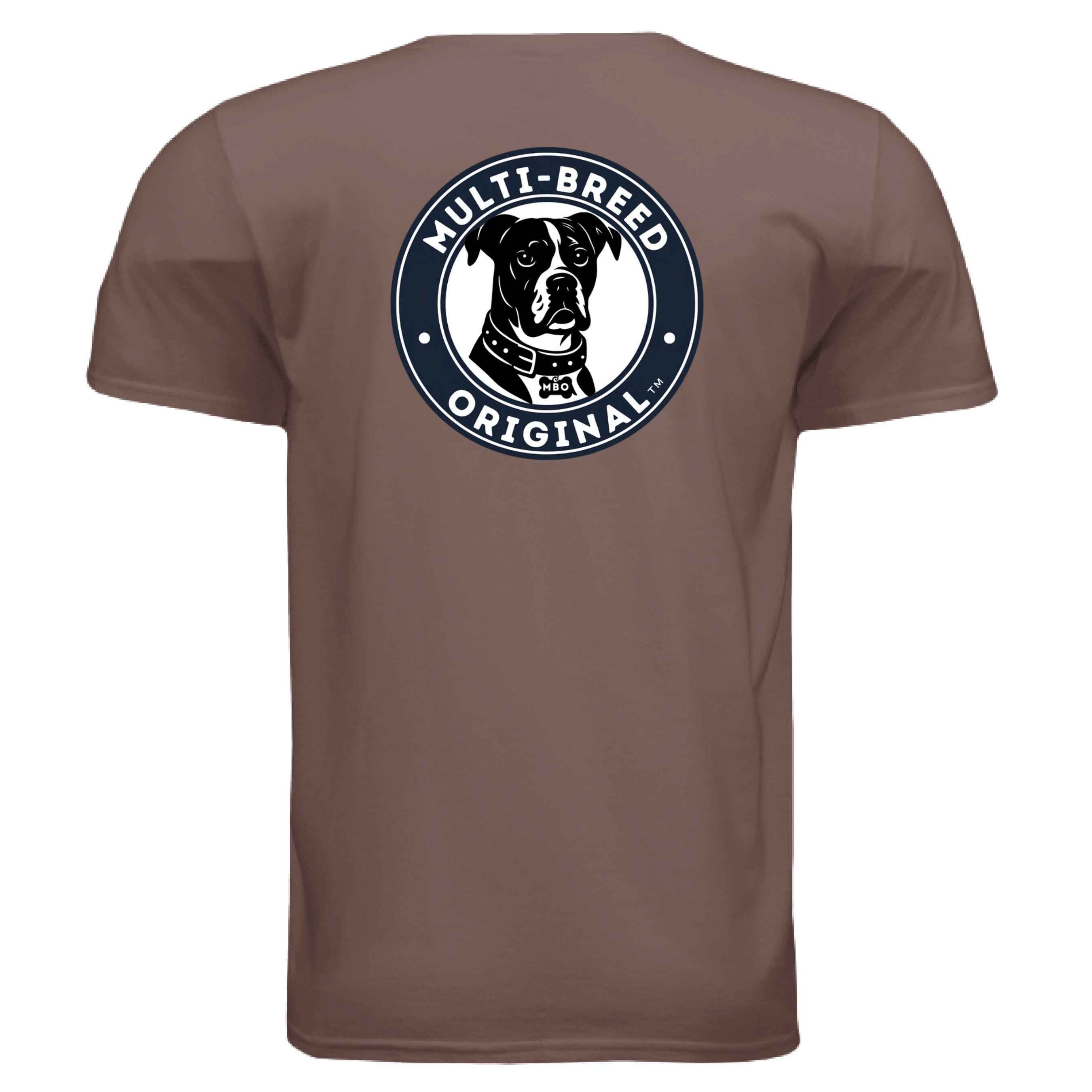 Men's Dog Graphic Tee - Big Dog Logo Design Shirt for Dog Lovers