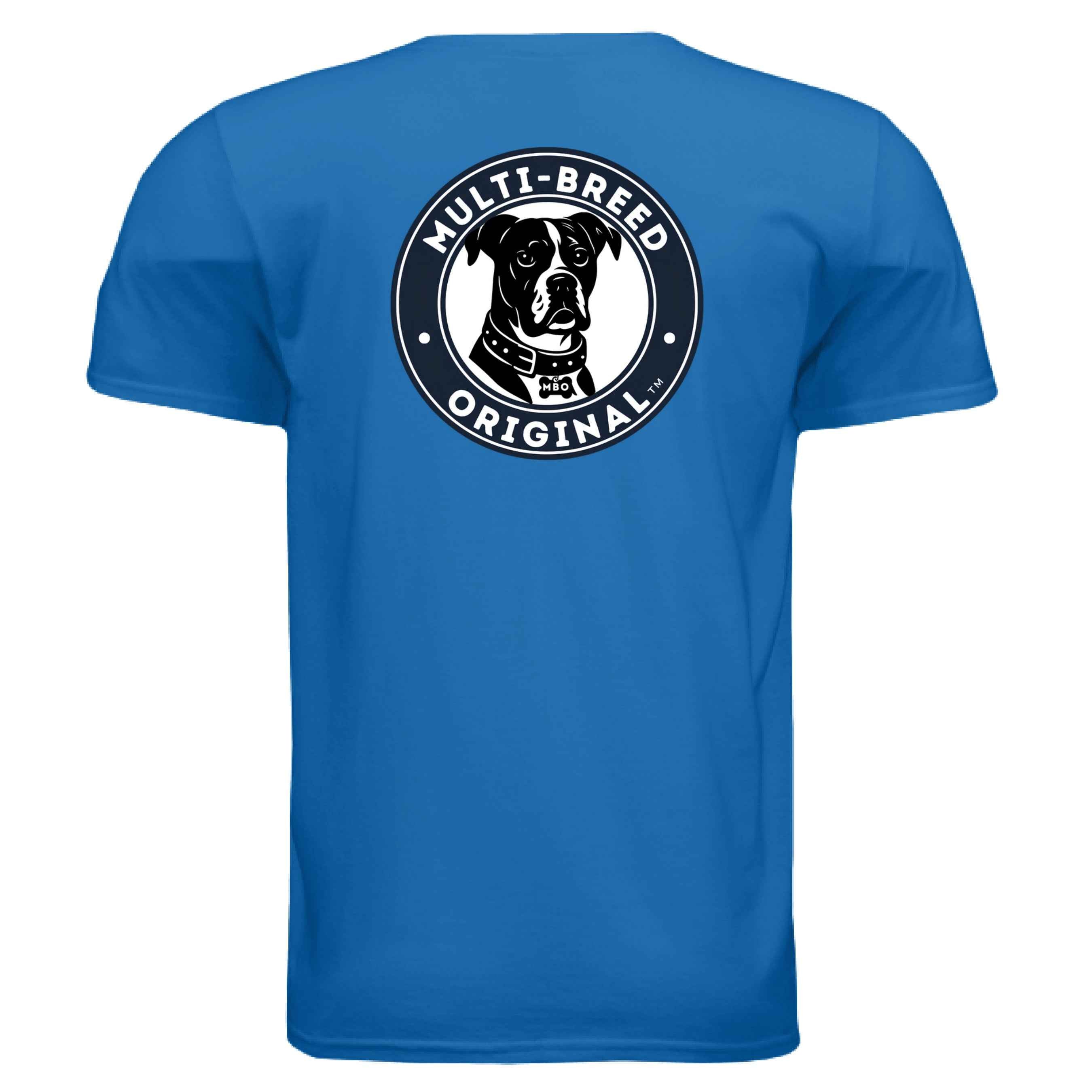 Men's Dog Graphic Tee - Big Dog Logo Design Shirt for Dog Lovers