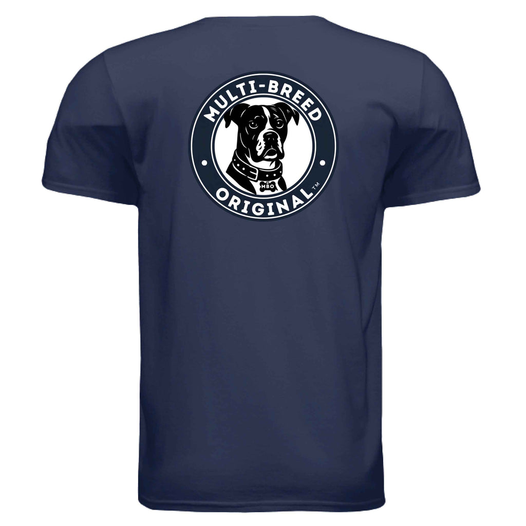 Men's Dog Graphic Tee - Big Dog Logo Design Shirt for Dog Lovers