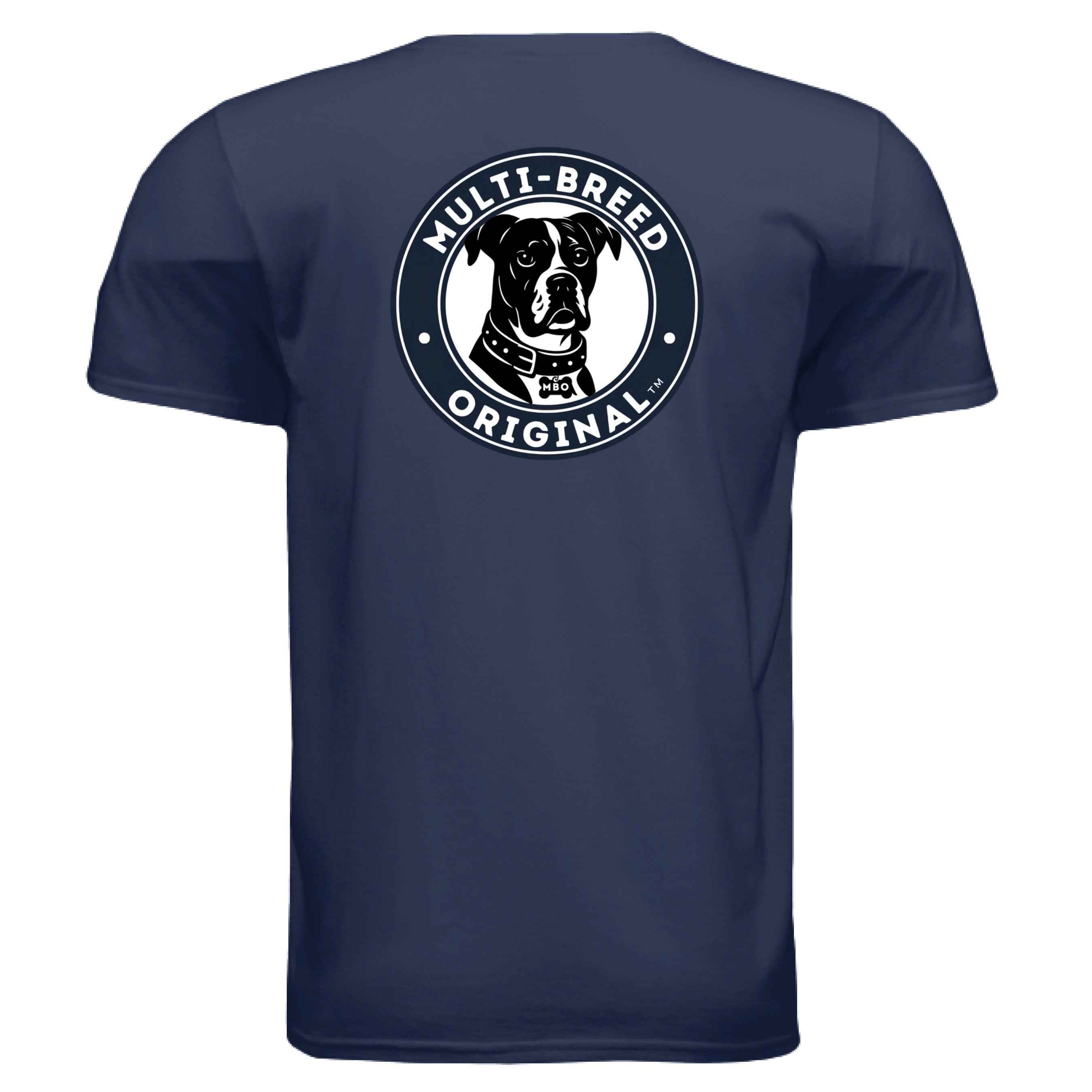 Men's Dog Graphic Tee - Big Dog Logo Design Shirt for Dog Lovers