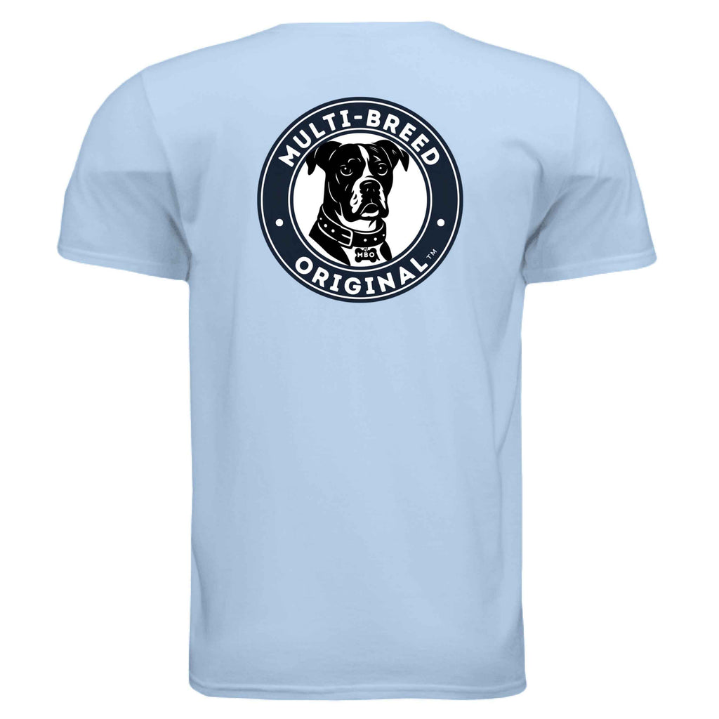 Men's Dog Graphic Tee - Big Dog Logo Design Shirt for Dog Lovers