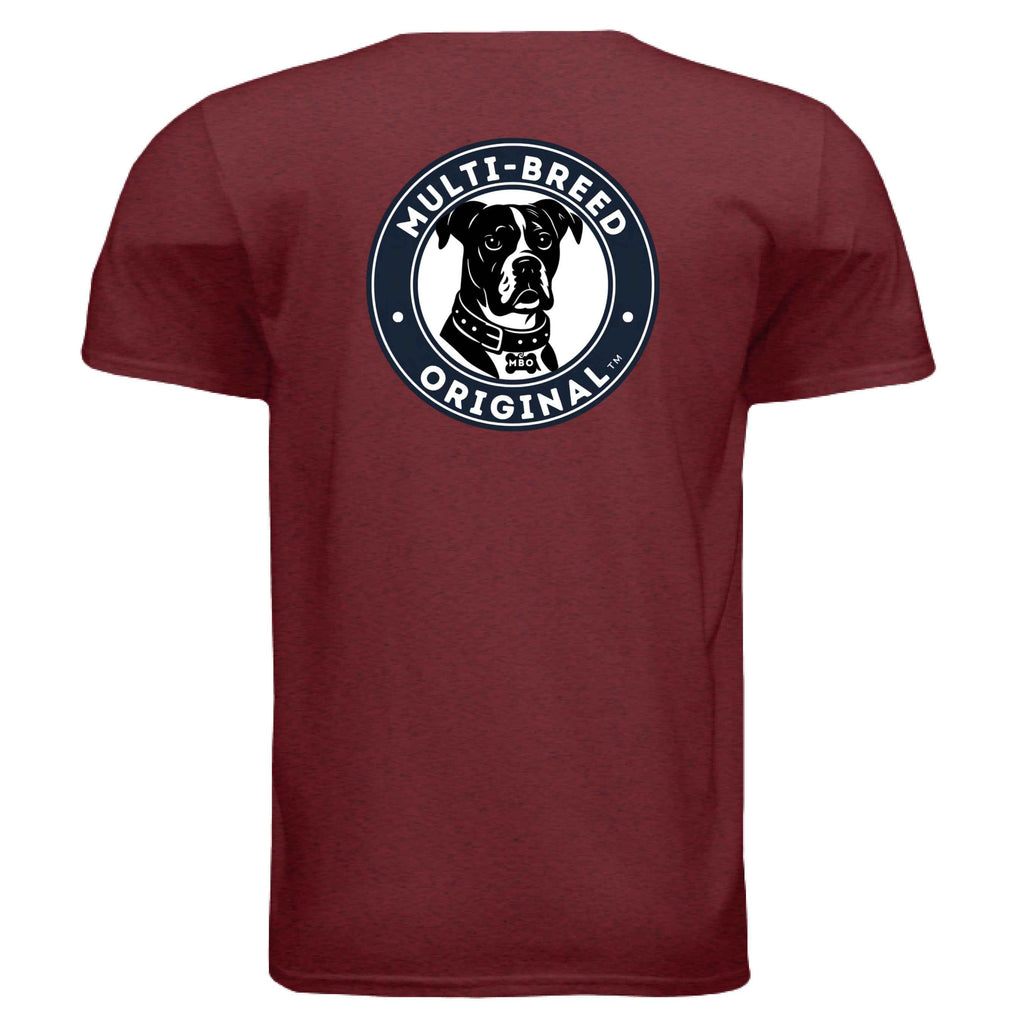 Men's Dog Graphic Tee - Big Dog Logo Design Shirt for Dog Lovers