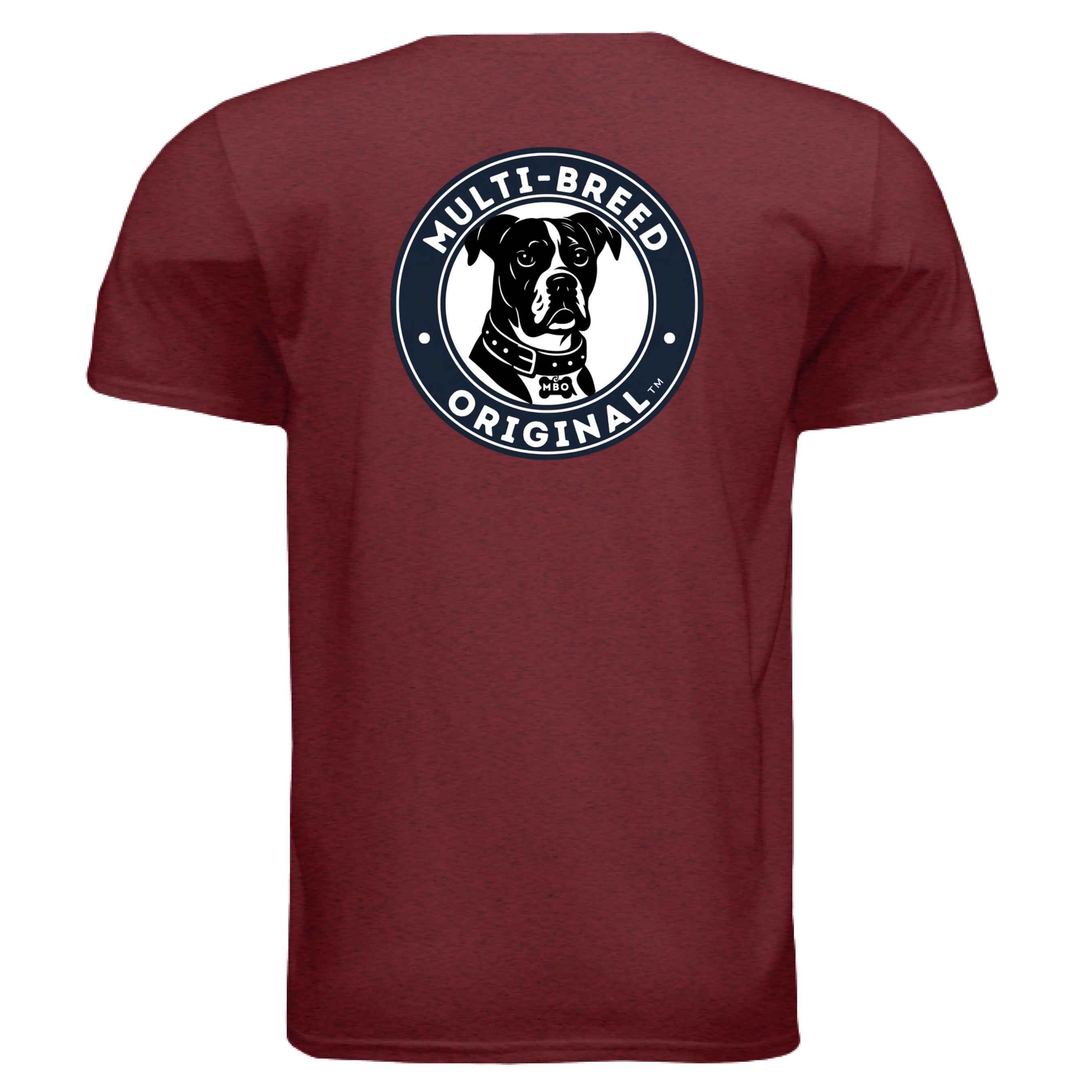 Men's Dog Graphic Tee - Big Dog Logo Design Shirt for Dog Lovers
