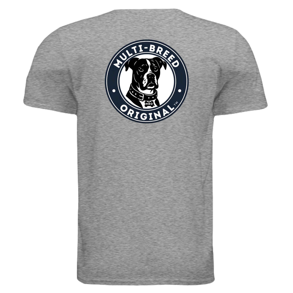Men's Dog Graphic Tee - Big Dog Logo Design Shirt for Dog Lovers