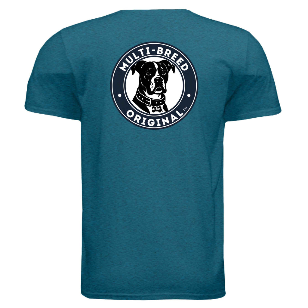 Men's Dog Graphic Tee - Big Dog Logo Design Shirt for Dog Lovers