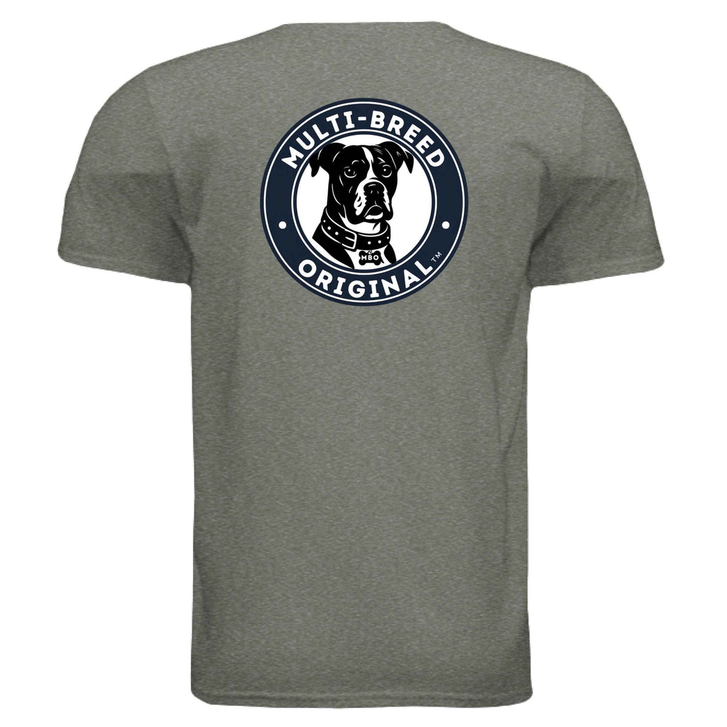 Men's Dog Graphic Tee - Big Dog Logo Design Shirt for Dog Lovers