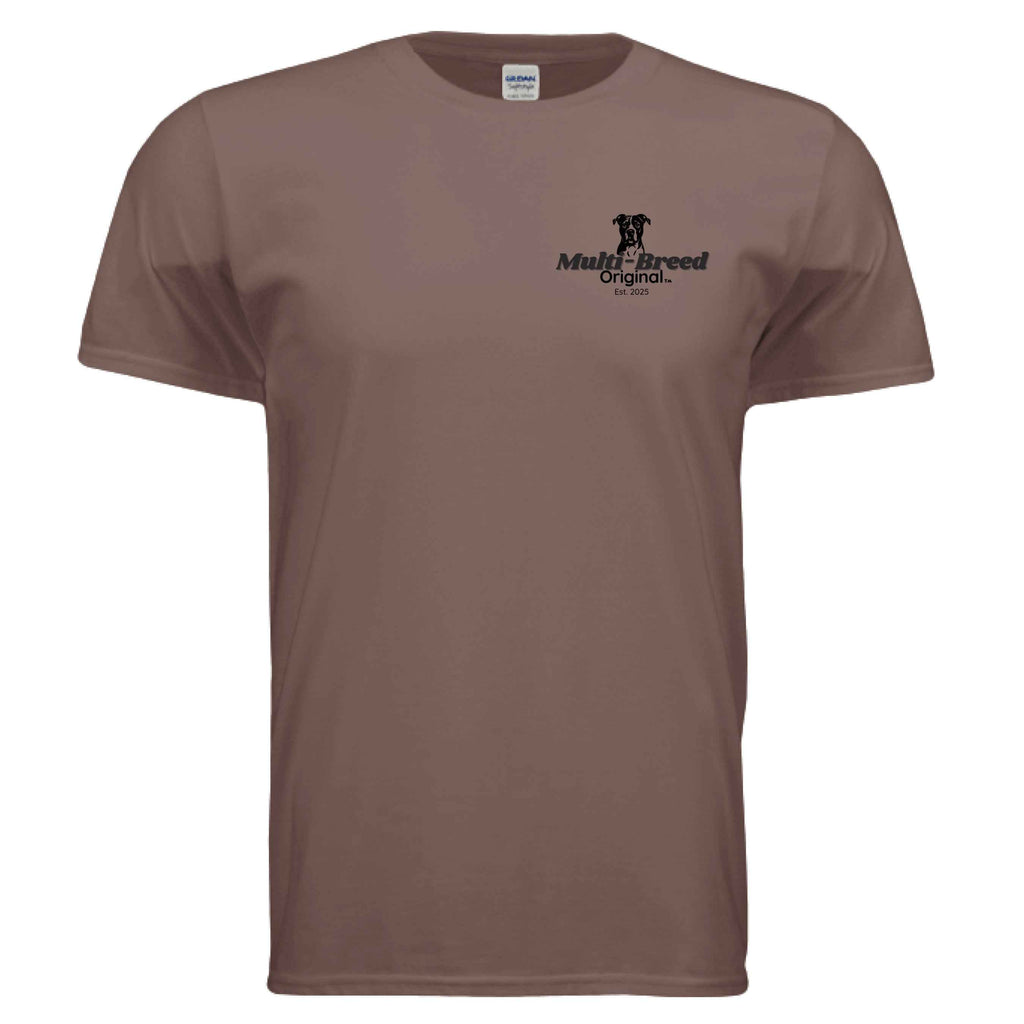 Men's Dog Graphic Tee - Big Dog Logo Design Shirt for Dog Lovers