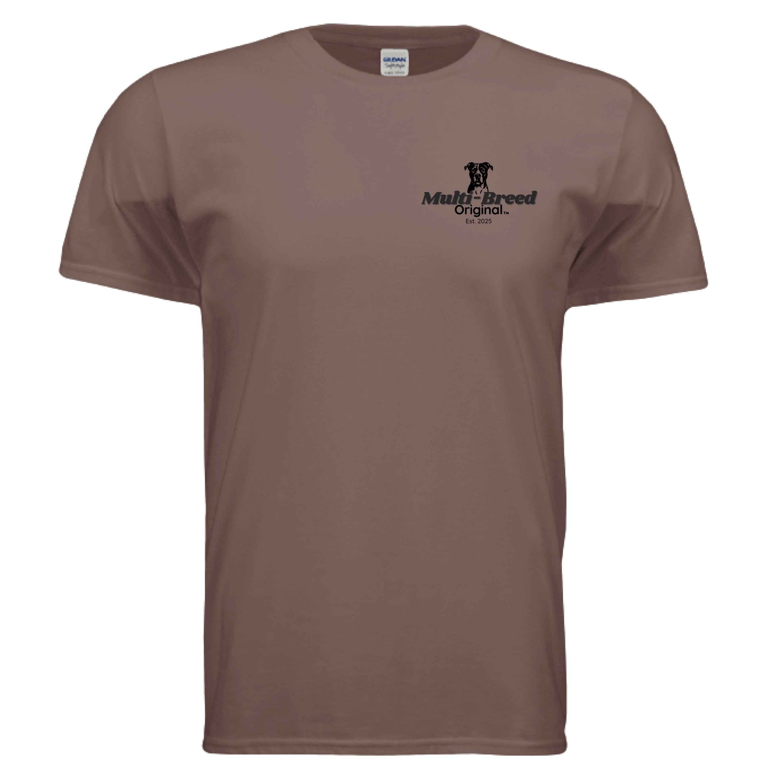 Men's Dog Graphic Tee - Big Dog Logo Design Shirt for Dog Lovers