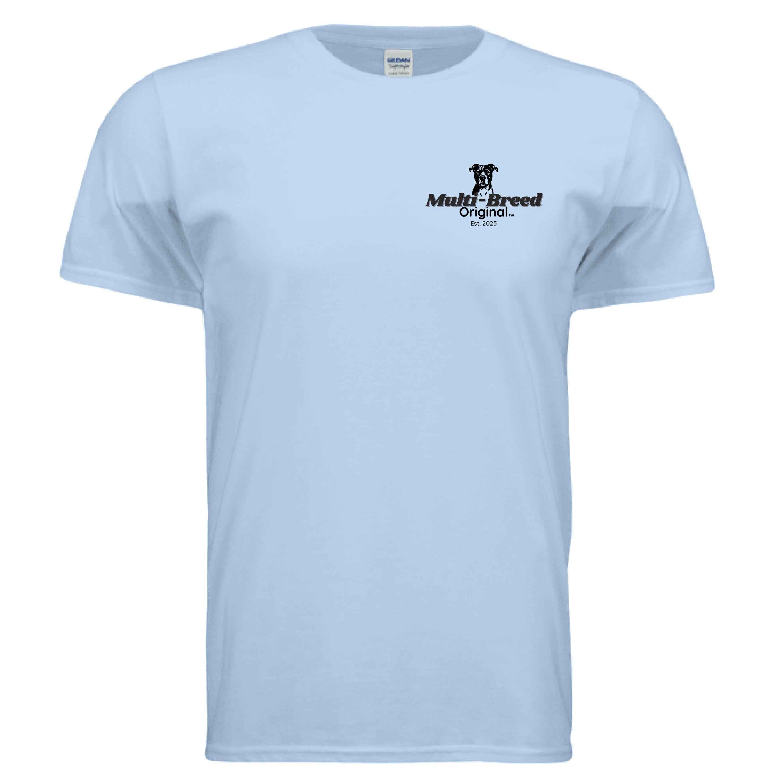 Men's Dog Graphic Tee - Big Dog Logo Design Shirt for Dog Lovers