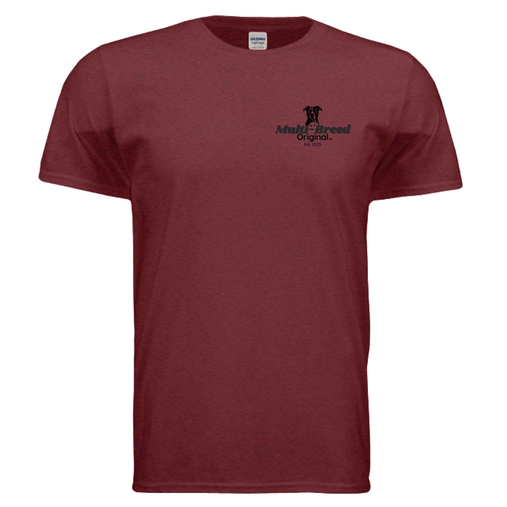 Men's Dog Graphic Tee - Big Dog Logo Design Shirt for Dog Lovers