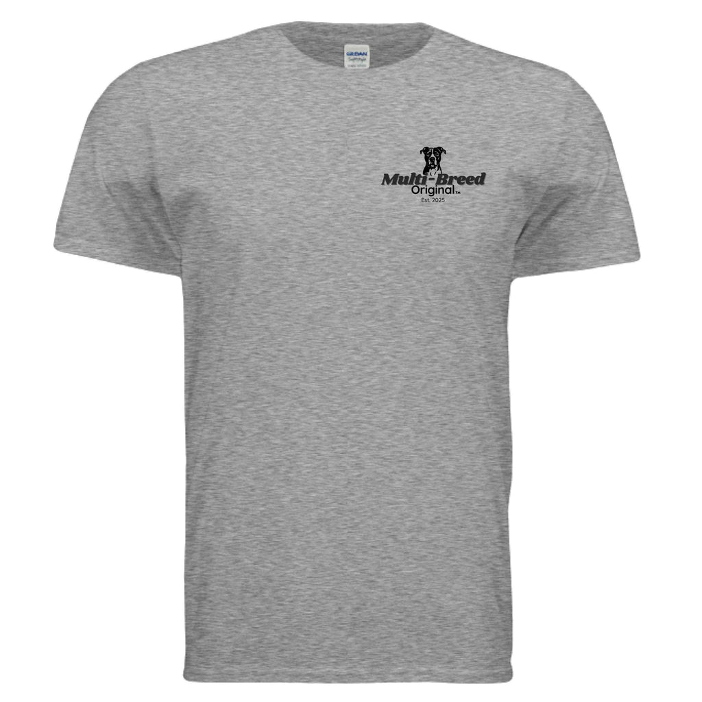 Men's Dog Graphic Tee - Big Dog Logo Design Shirt for Dog Lovers