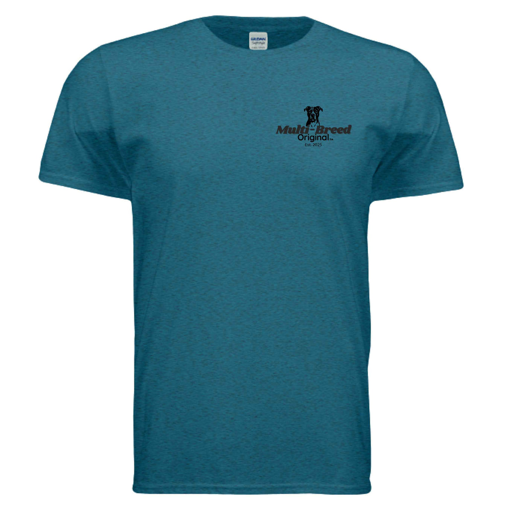 Men's Dog Graphic Tee - Big Dog Logo Design Shirt for Dog Lovers