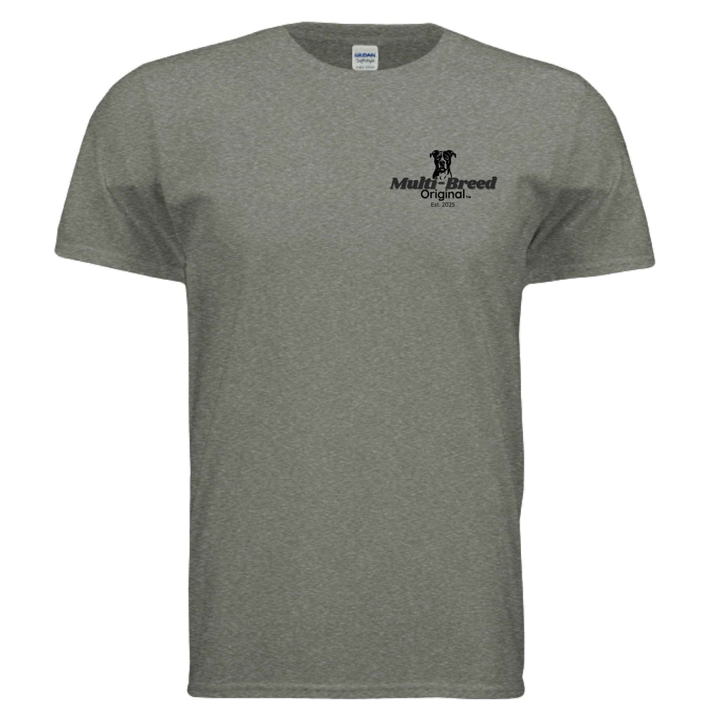 Men's Dog Graphic Tee - Big Dog Logo Design Shirt for Dog Lovers