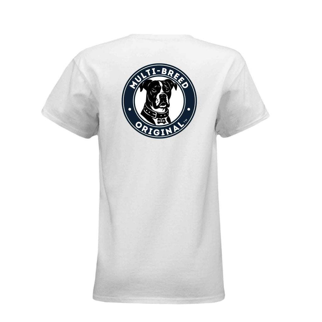 Womens Dog Lover Tee - Big Dog Graphic Design for Dog Enthusiasts