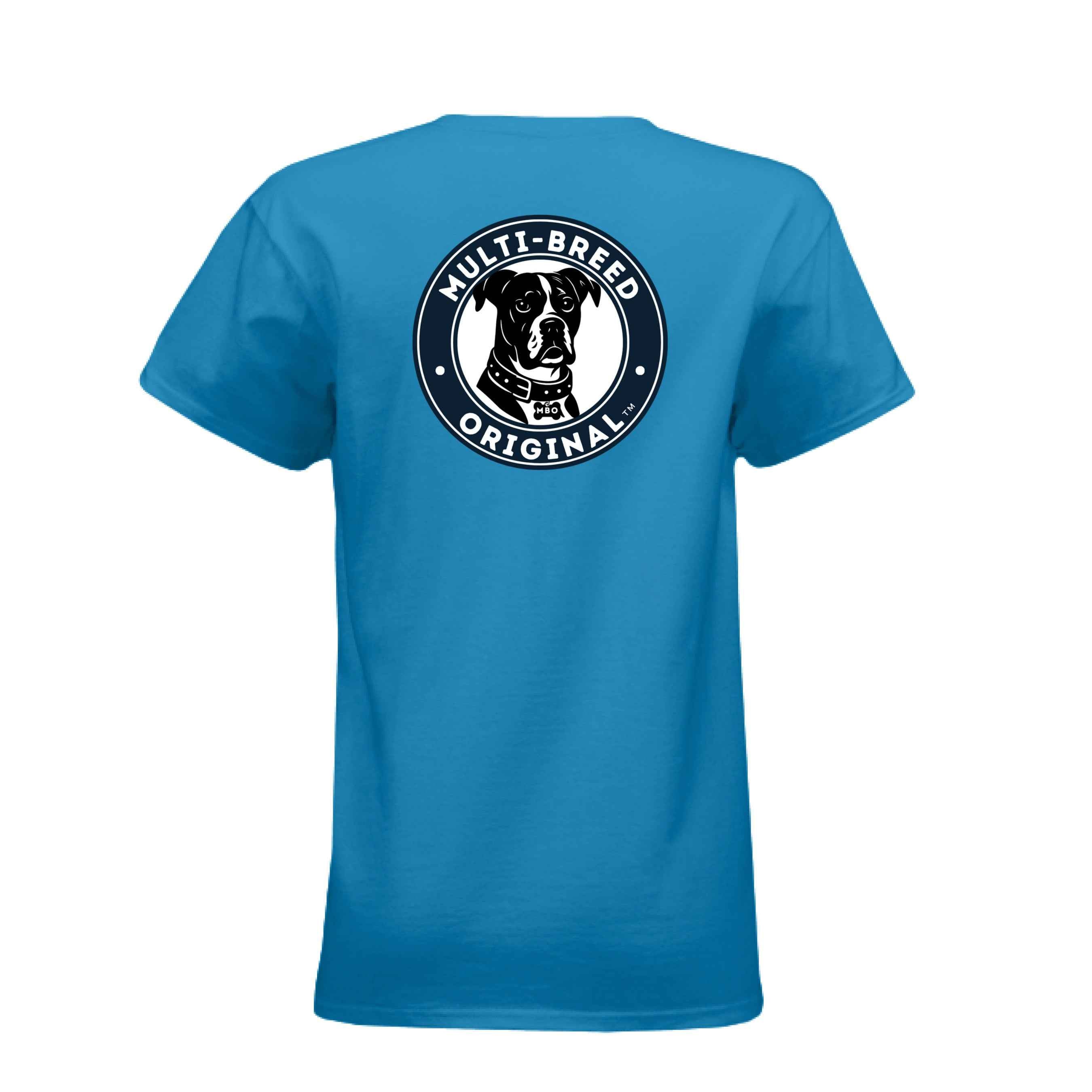 Womens Dog Lover Tee - Big Dog Graphic Design for Dog Enthusiasts