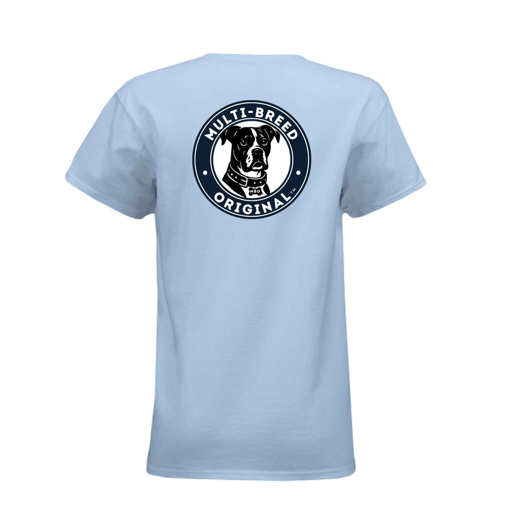 Womens Dog Lover Tee - Big Dog Graphic Design for Dog Enthusiasts