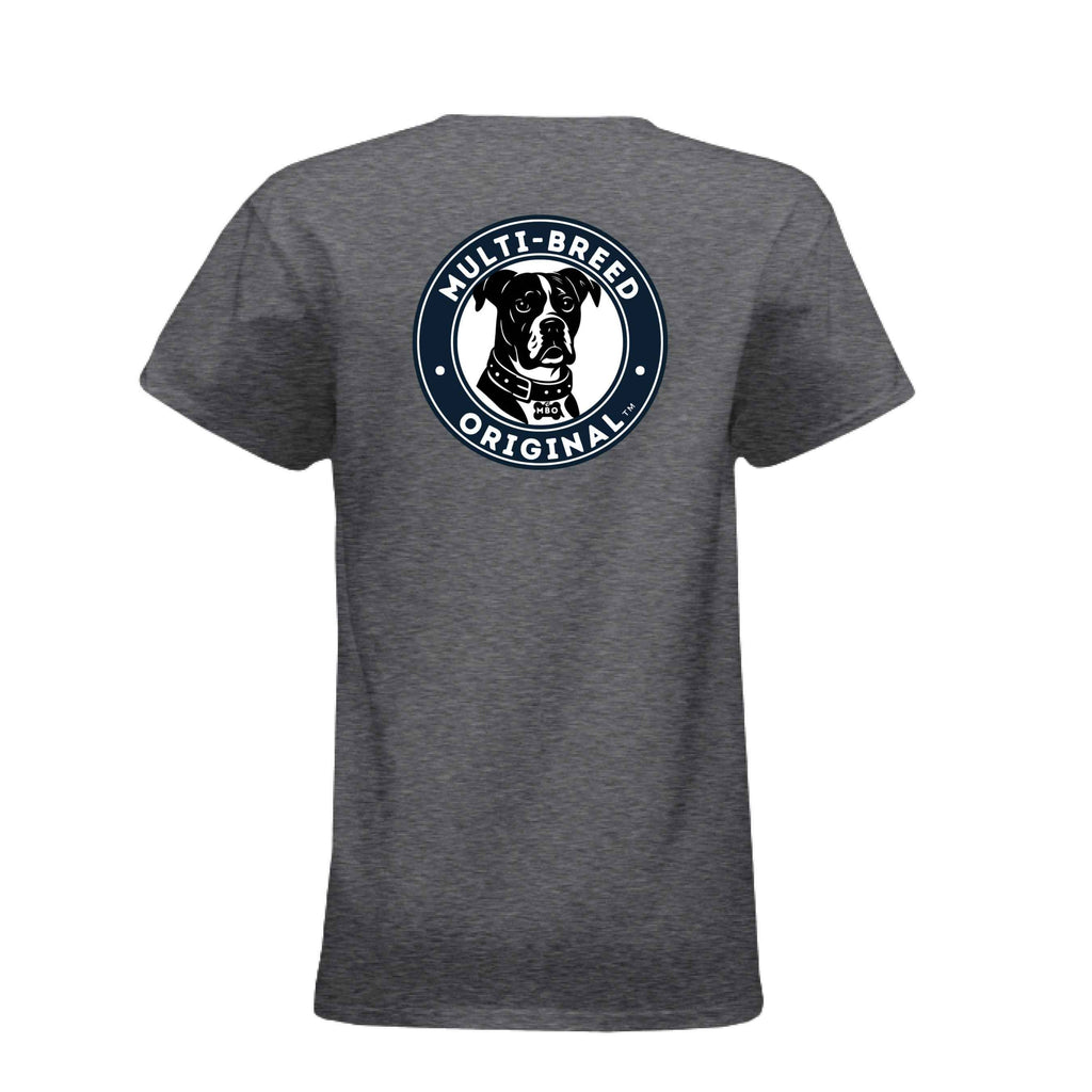 Womens Dog Lover Tee - Big Dog Graphic Design for Dog Enthusiasts