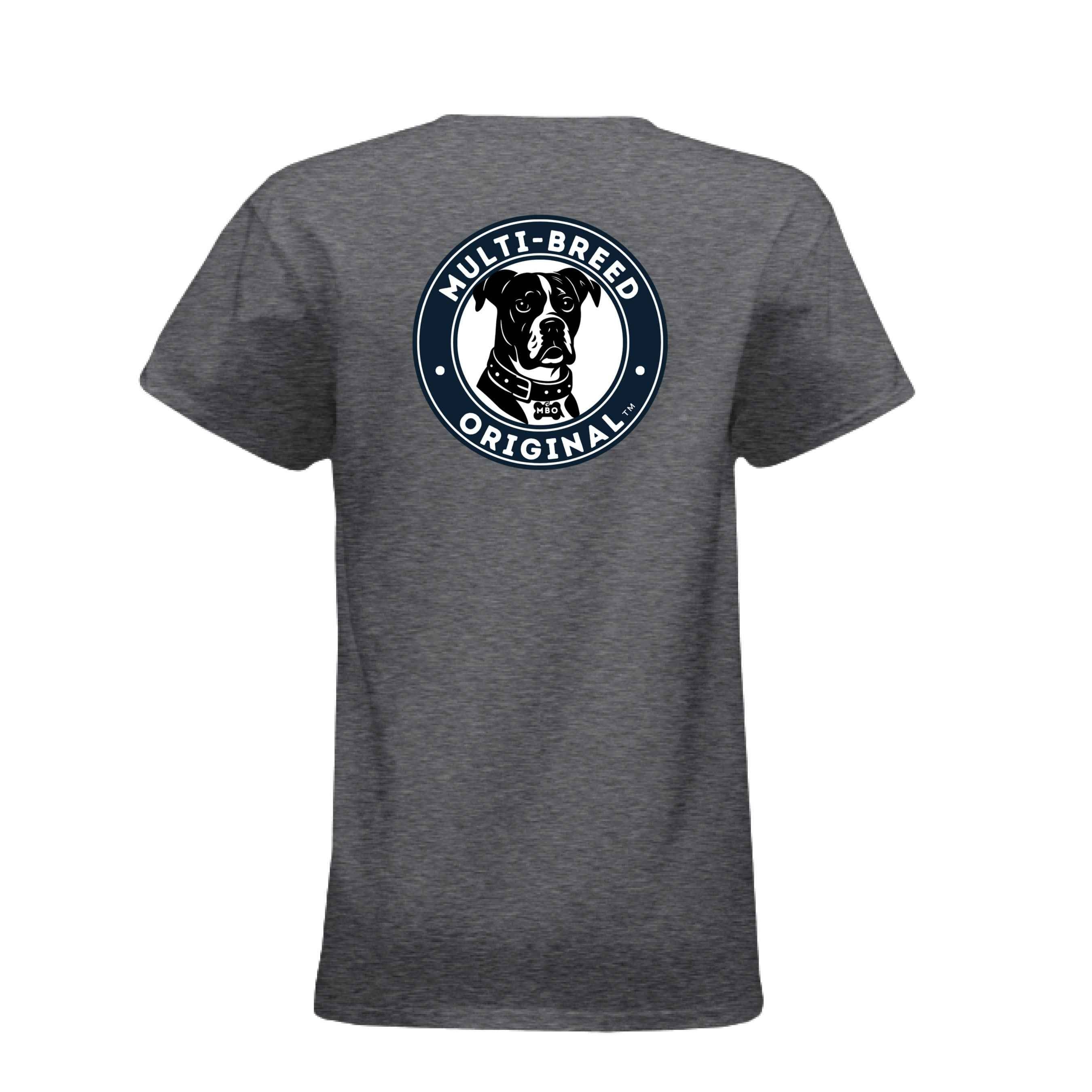 Womens Dog Lover Tee - Big Dog Graphic Design for Dog Enthusiasts
