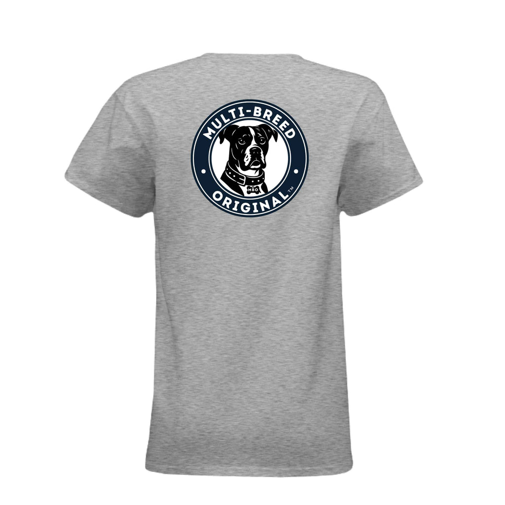 Womens Dog Lover Tee - Big Dog Graphic Design for Dog Enthusiasts