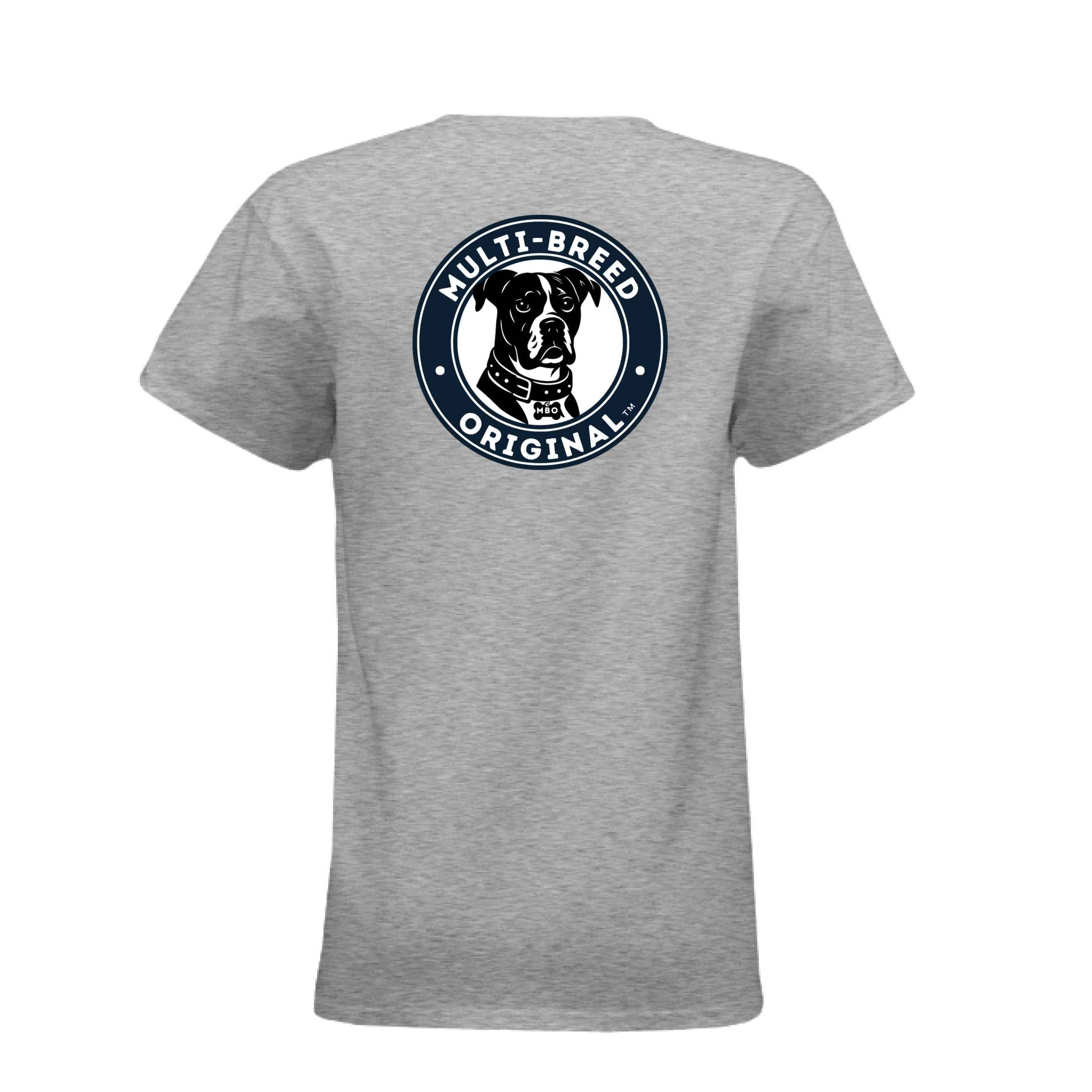 Womens Dog Lover Tee - Big Dog Graphic Design for Dog Enthusiasts