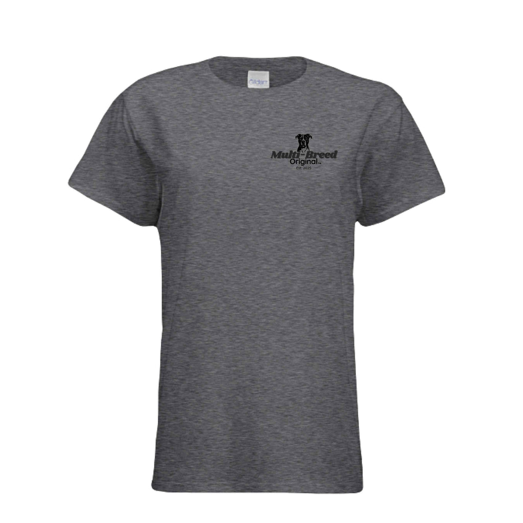 Womens Dog Lover Tee - Big Dog Graphic Design for Dog Enthusiasts