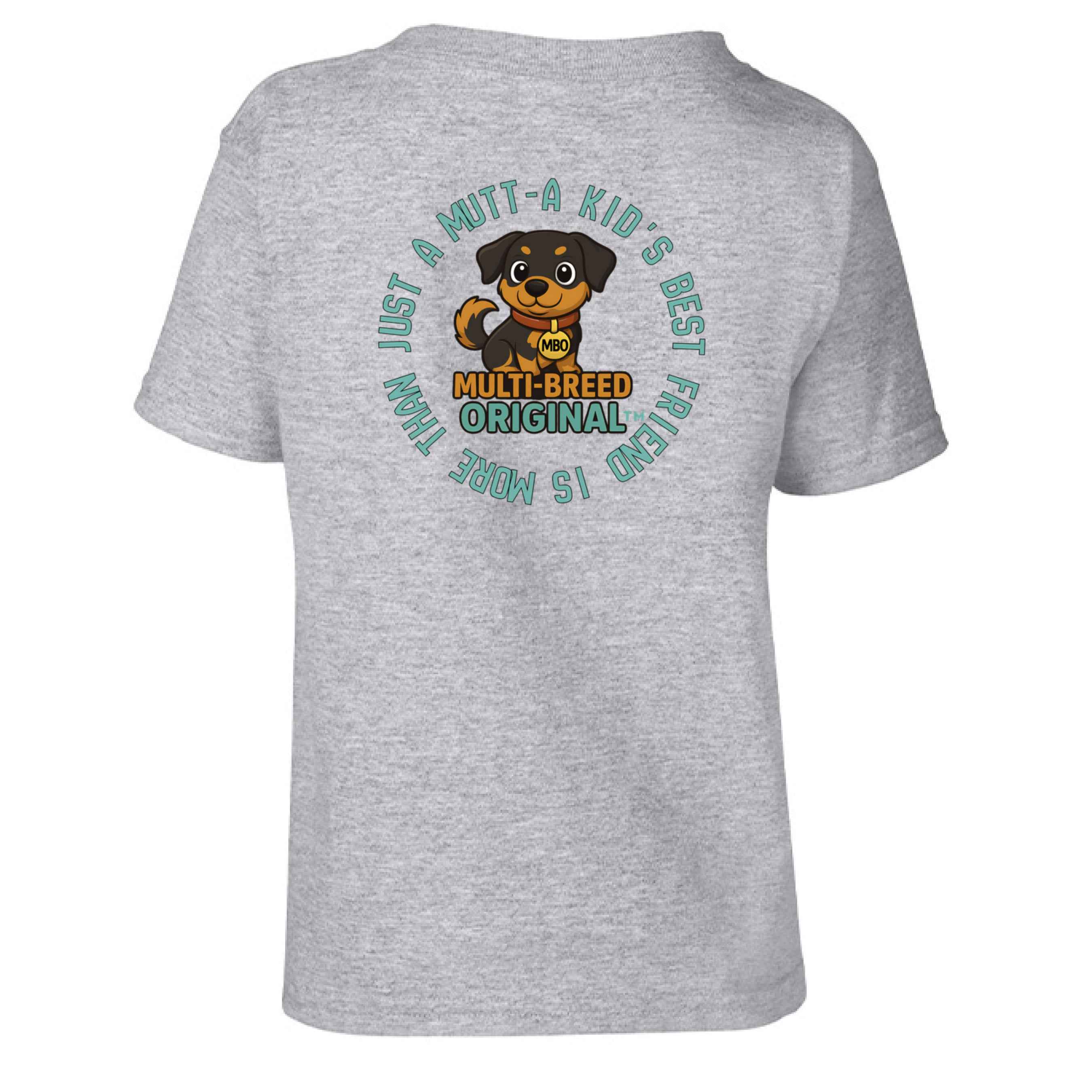 Kids Dog Love Shirt - Toddler Tee for Little Dog Lovers