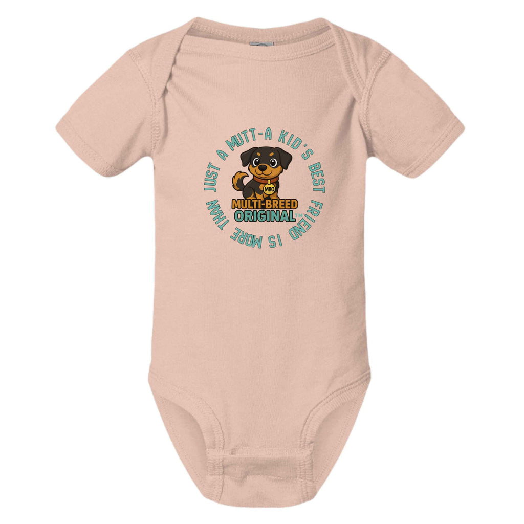 Baby Dog Love Onesie - Adorable Infant Graphic Print Bodysuit for Dog Lovers