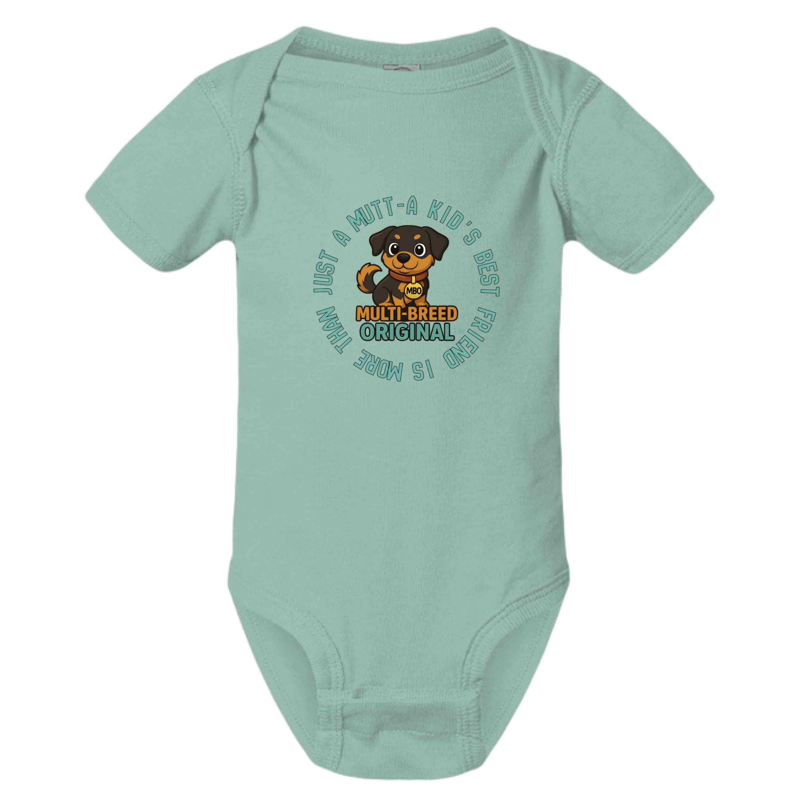 Baby Dog Love Onesie - Adorable Infant Graphic Print Bodysuit for Dog Lovers