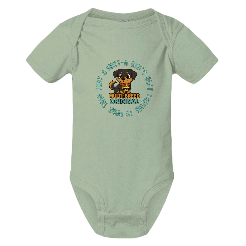 Baby Dog Love Onesie - Adorable Infant Graphic Print Bodysuit for Dog Lovers