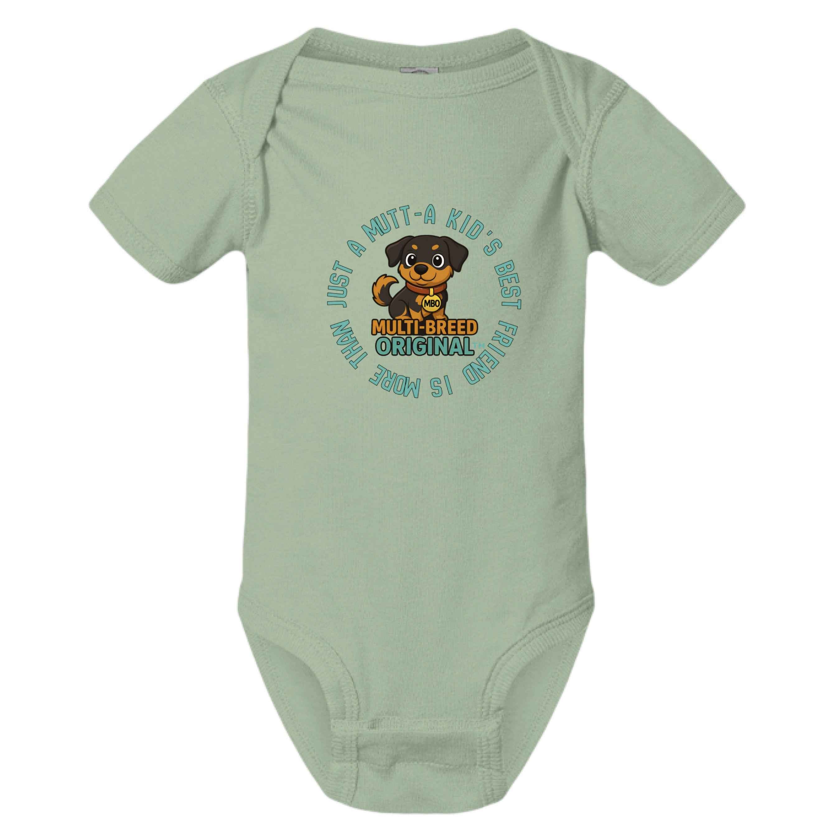 Baby Dog Love Onesie - Adorable Infant Graphic Print Bodysuit for Dog Lovers