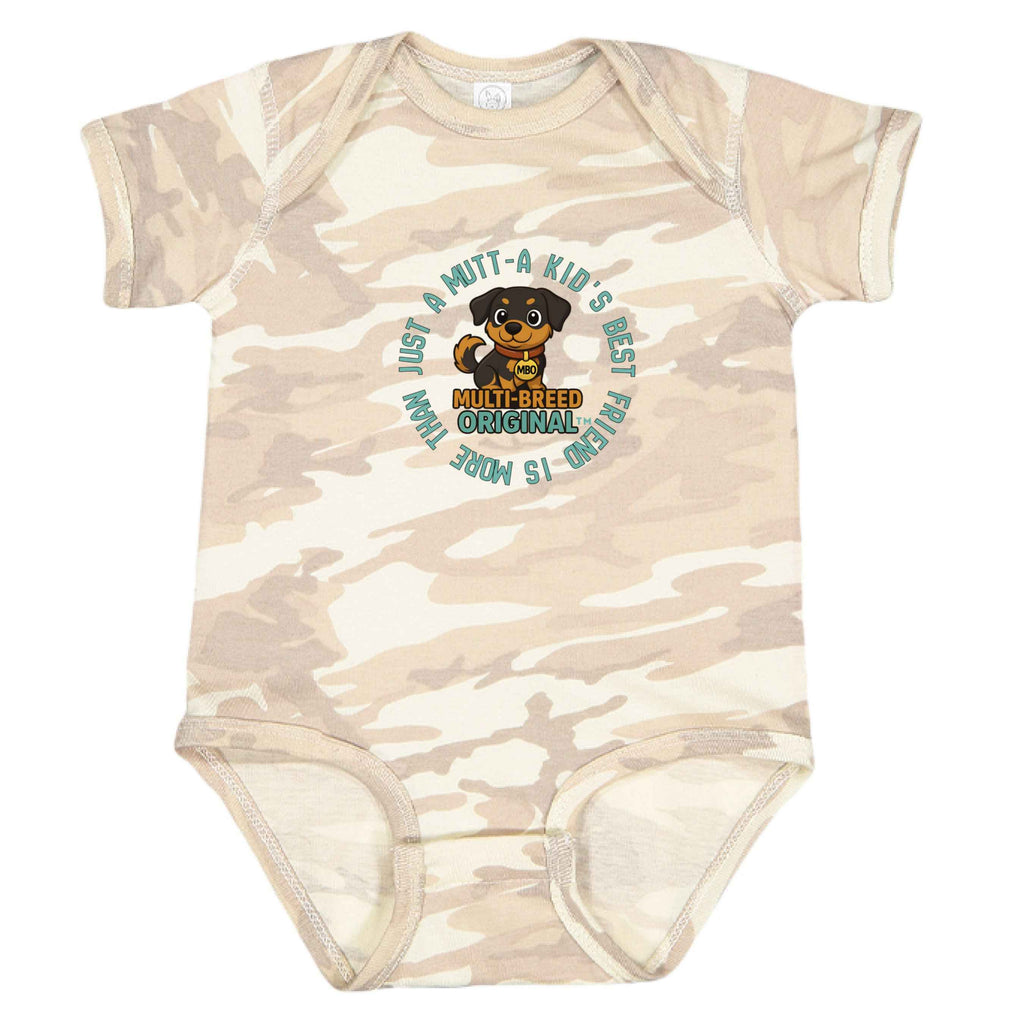 Baby Dog Love Onesie - Adorable Infant Graphic Print Bodysuit for Dog Lovers