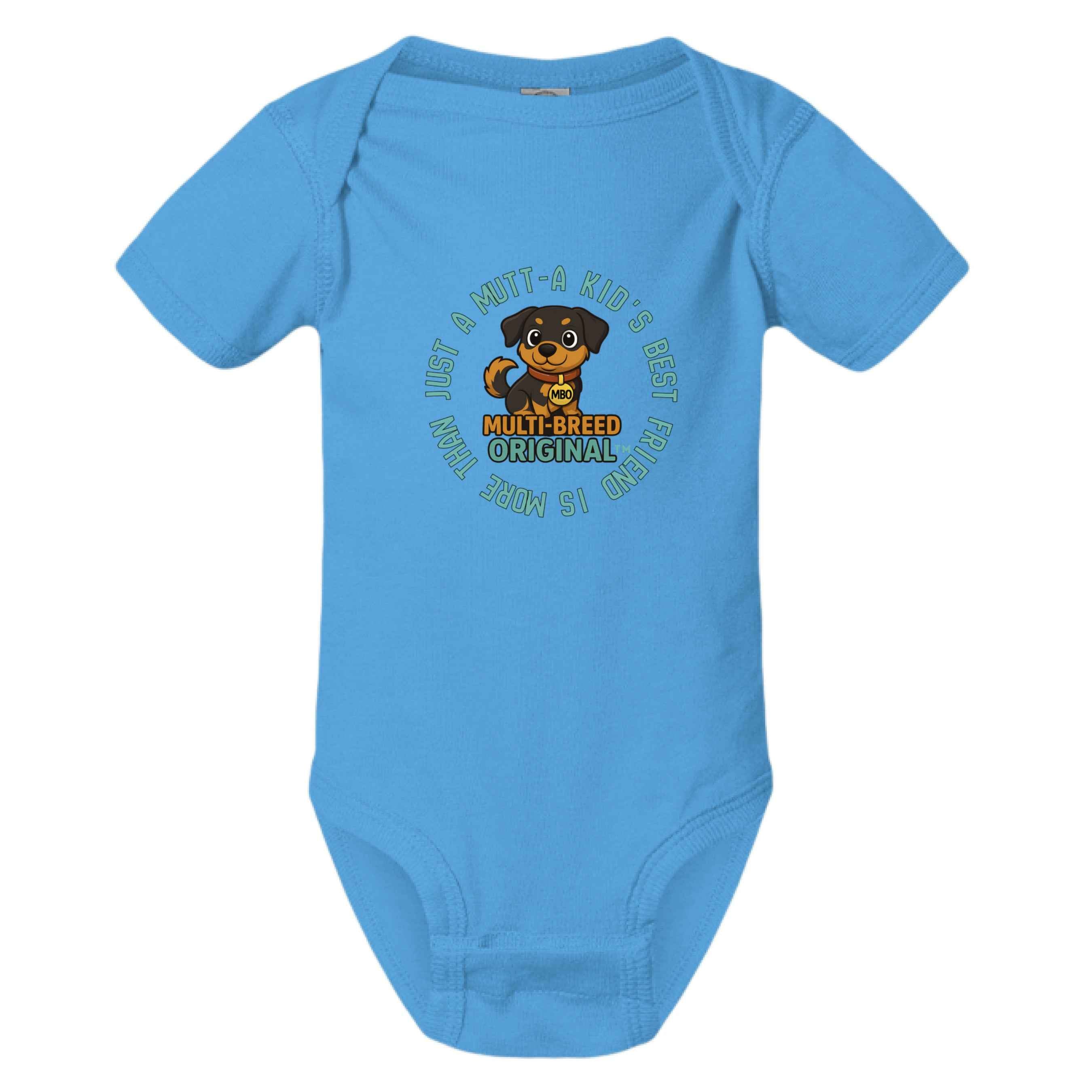 Baby Dog Love Onesie - Adorable Infant Graphic Print Bodysuit for Dog Lovers